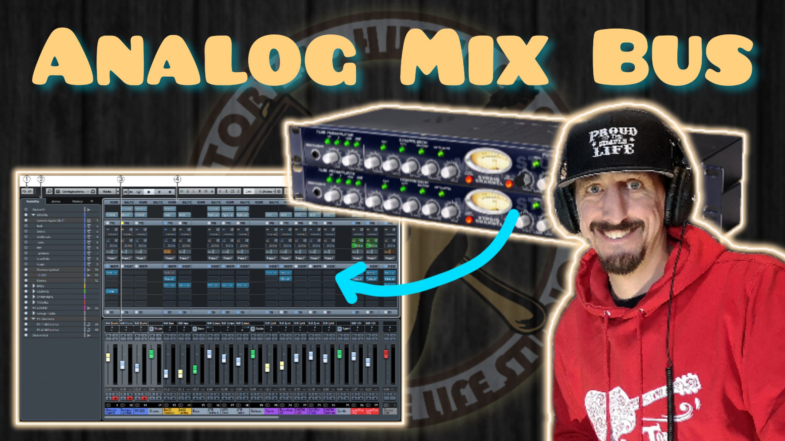 How to use analog mic pre’s on a mixbus