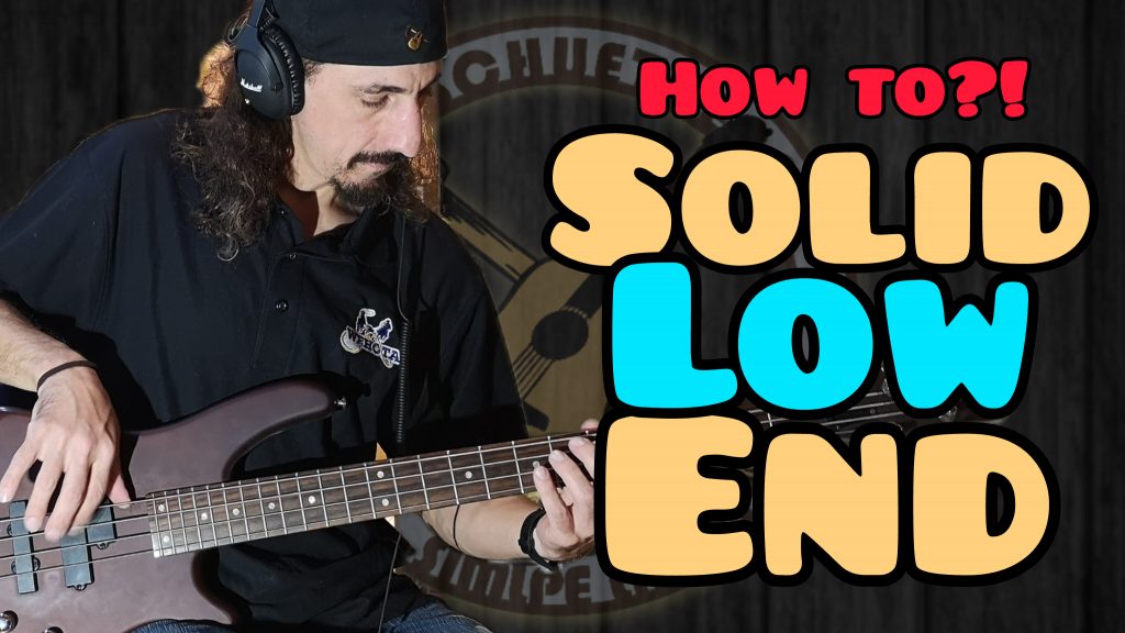 How to mix a solid low end on your bass guitar