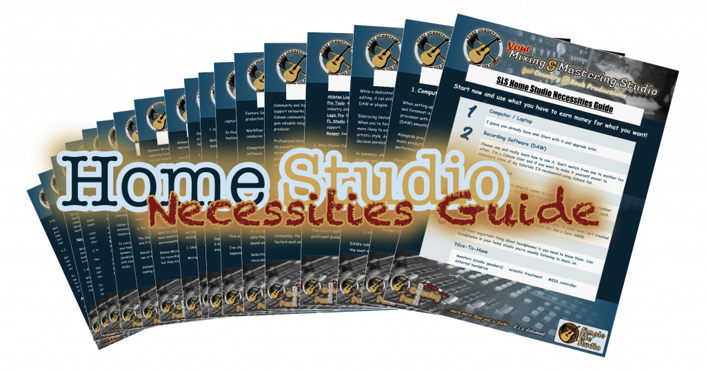 5 Home Studio Necessities